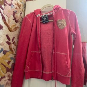 Vintage ~2009 PINK Victoria's Secret Fleece Hoodie